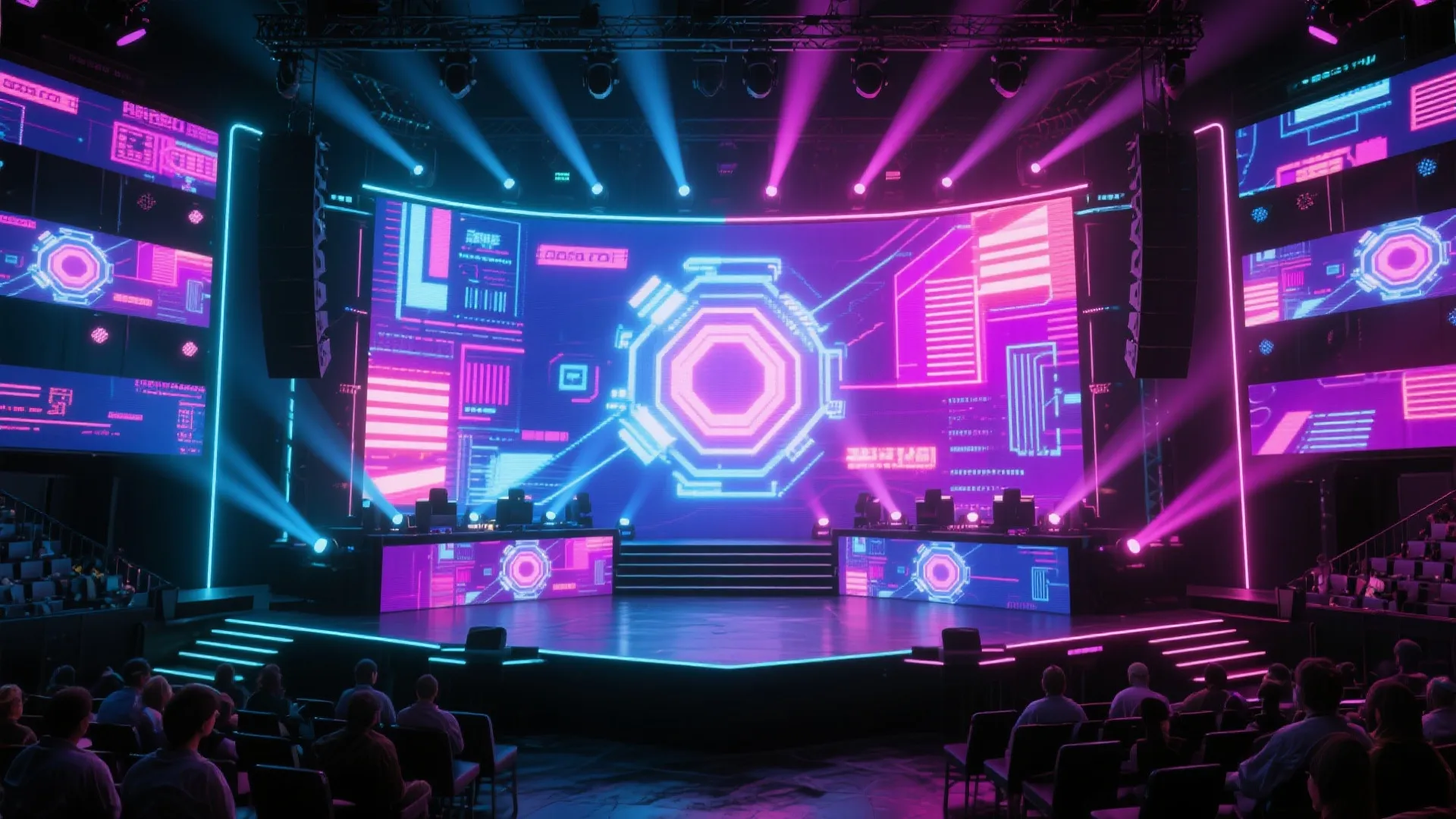 英雄联盟赛事现场